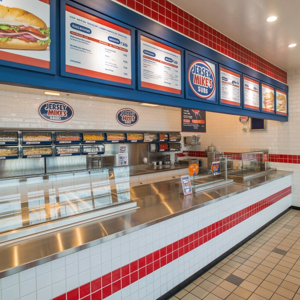 Discover Jersey Mike's Menu 2026 – America's Best Fresh Sub Sandwiches 7 a clean and bright interior photograph o 7