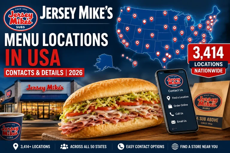 Jersey Mike's Menu Locations