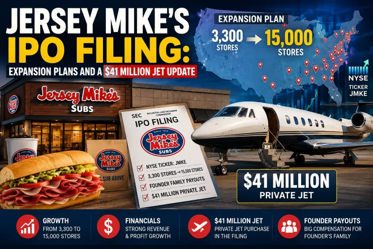 Jersey Mike's IPO Filing