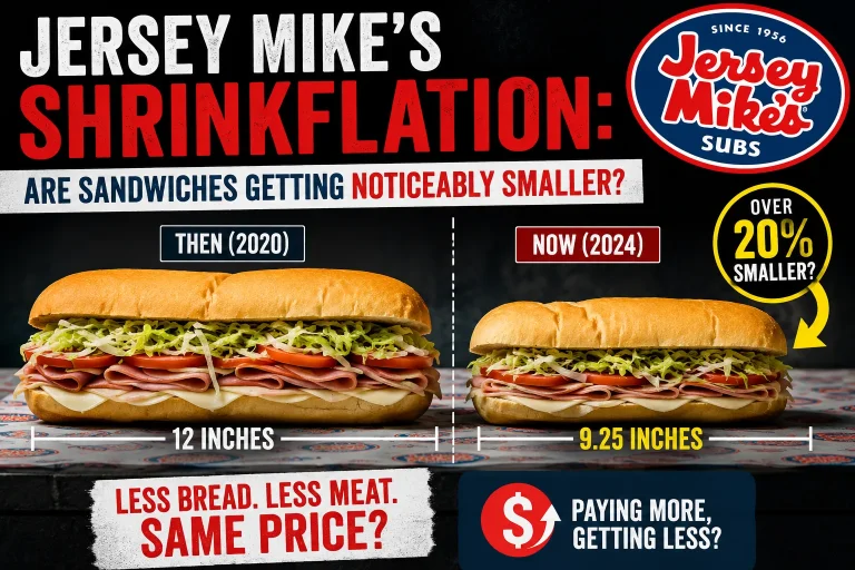 Jersey Mike's Shrinkflation